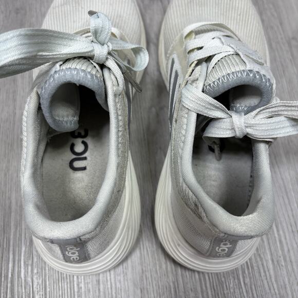ADIDAS Size 6 White Edge Lux 3 Running Shoes Women Gum Sole - Picture 10 of 11